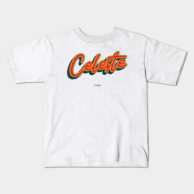 Celeste Kids T-Shirt by PowelCastStudio